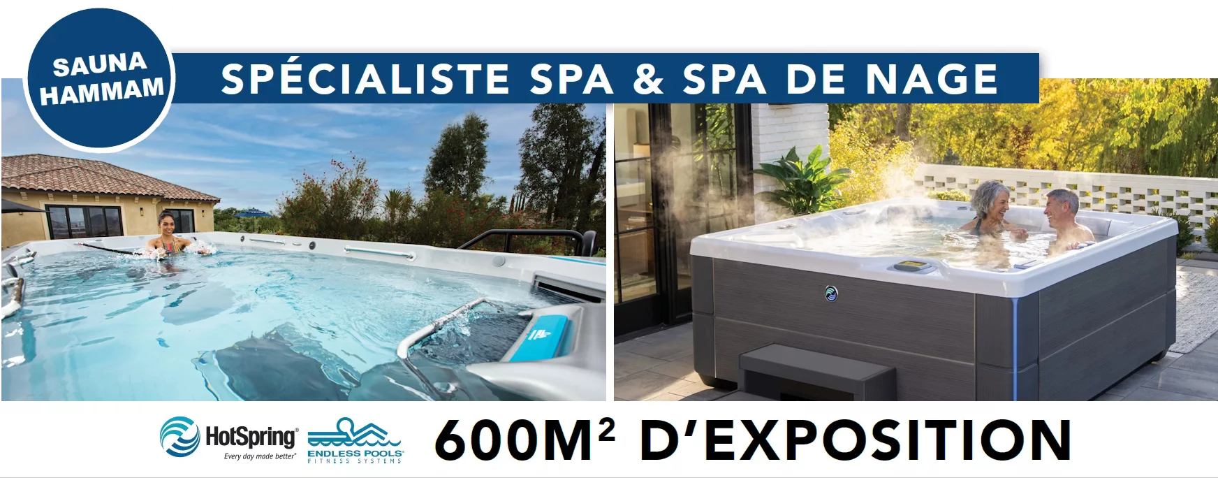 head Vente de Spa HotSpring à Bandol